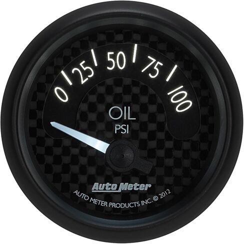 Auto Meter 8027 GT Series Electric Oil Pressure Gauge in Kuwait