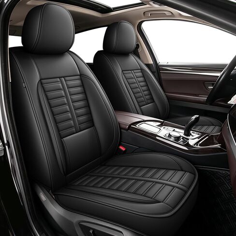 Seat Covers for Jeep Grand Cherokee 2022-2025 2026 Full Set Waterproof Leather Custom Automotive Car Seat Covers Protector (5Seats,Black) in Saudi Arabia