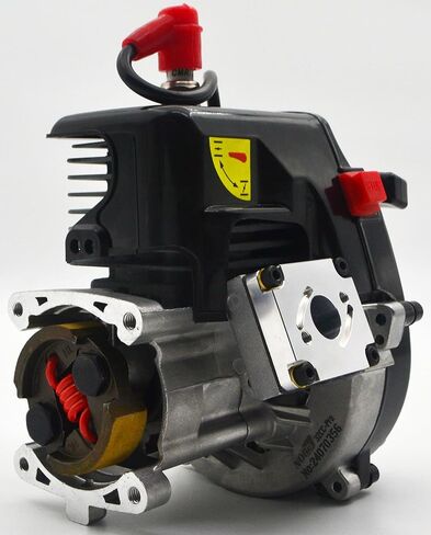 35cc Crankcase Intake 1/5 Scale 2-Stroke Gasoline RC Engine. Fit for Baja HPI Losi Redcat Rovan Compatible with All 1/5 RC car Competition Training Model in Kuwait