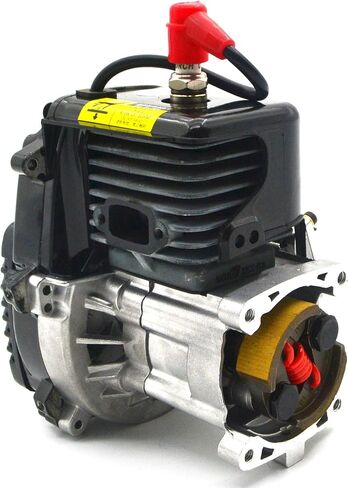 35cc Crankcase Intake 1/5 Scale 2-Stroke Gasoline RC Engine. Fit for Baja HPI Losi Redcat Rovan Compatible with All 1/5 RC car Competition Training Model in Kuwait