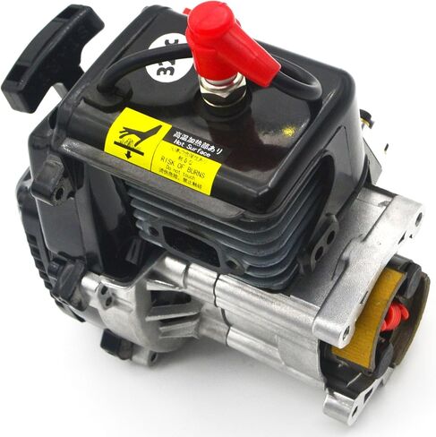 35cc Crankcase Intake 1/5 Scale 2-Stroke Gasoline RC Engine. Fit for Baja HPI Losi Redcat Rovan Compatible with All 1/5 RC car Competition Training Model in Kuwait
