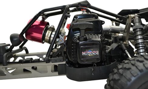 35cc Crankcase Intake 1/5 Scale 2-Stroke Gasoline RC Engine. Fit for Baja HPI Losi Redcat Rovan Compatible with All 1/5 RC car Competition Training Model in Kuwait