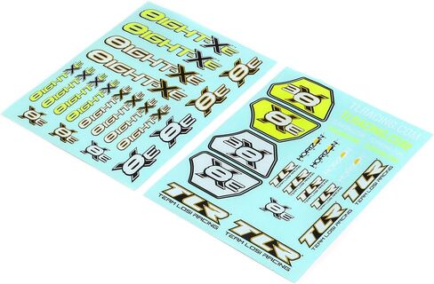 ورقة شعار فريق LOSI RACING 8XE TLR249005 قطع غيار السيارات/الشاحنات التي تعمل بالغاز in Kuwait