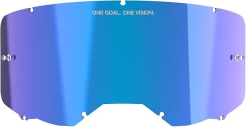 Alpinestars Vision Goggle Replacement lenes (Fits Vision 8,5,3 Goggles) (Mirror Blue) in Kuwait