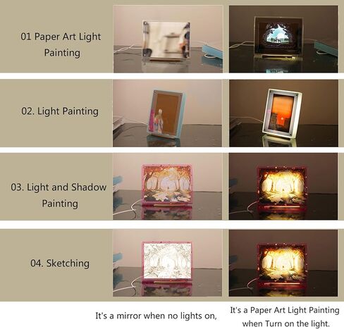 Innovative Light Painting Frame Mold Delicate Picture Photo Mold Set Flexible for Enthusiasts Personalized Set in Kuwait