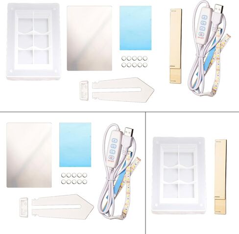 Innovative Light Painting Frame Mold Delicate Picture Photo Mold Set Flexible for Enthusiasts Personalized Set in Kuwait