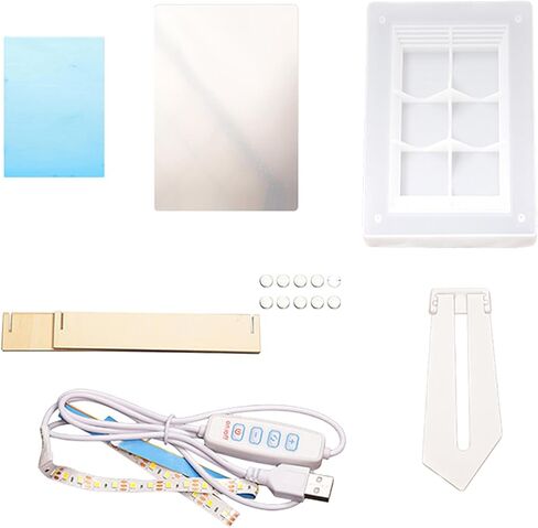 Flexible Resin Easy Demolding Epoxy Resin Mold Picture Frame Silicone Texture for Photo Frames Artistic Silicone Mold in Kuwait