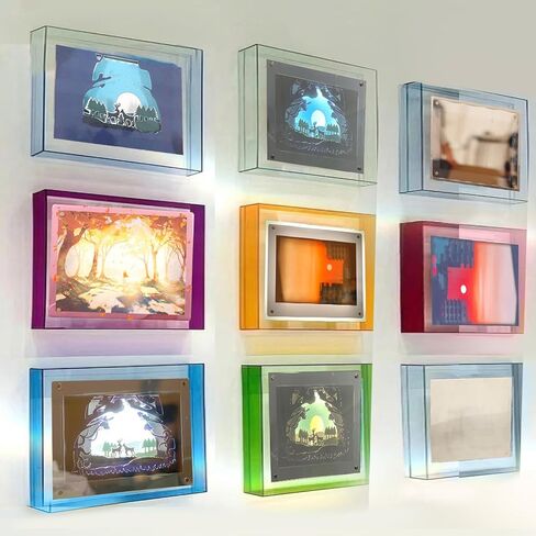 Flexible Resin Easy Demolding Epoxy Resin Mold Picture Frame Silicone Texture for Photo Frames Artistic Silicone Mold in Kuwait