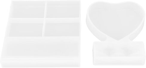 Zopsc Resin Photo Frame Mold, Flexible Durable Reusable Resin for Photo Frame Making, Personalized Picture Mould for DIY Home Table Decoration in Kuwait