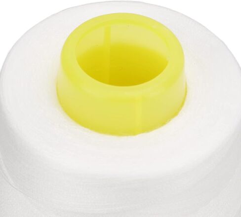 4PCS Serger Thread Cones, White Thread Spools Polyester Sewing Serger All Purpose Sewing Supplies for Quilting Piecing in Kuwait
