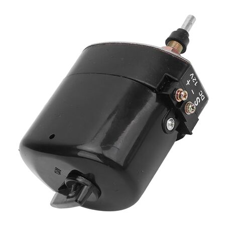 Cosiki 12V Wiper Motor, Long Shaft 105 Degree Angle Metal Replacement for Tractor, with Enhanced Performance for 207 307 in Kuwait