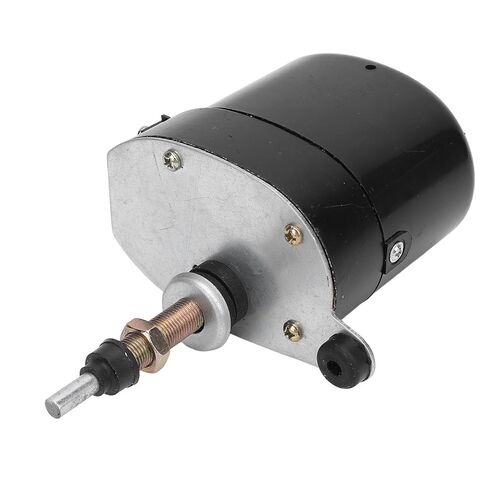 Cosiki 12V Wiper Motor, Long Shaft 105 Degree Angle Metal Replacement for Tractor, with Enhanced Performance for 207 307 in Kuwait