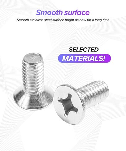 8PCS Automotive Screw,Brake Rotor Retaining Screw,Stainless Steel Brake Disc Rotor Screws,Rotors Safety Bolts for Front and Rear,Suitable for Most Car Models,Replacement for OEM 93600-06014-0H in Kuwait