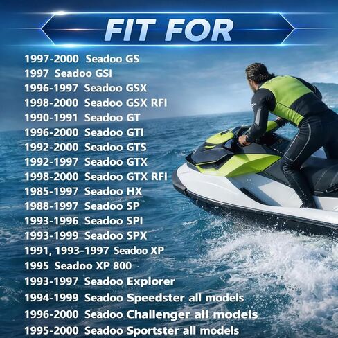حلقة ارتداء مضخة نفاثة 140 مم من FUSCH، حلقة دافعة مضخة نفاثة متوافقة مع Seadoo XP SPX SPI SP GS GT GTX GTS GTI GSX GSI Sportster Challenger Speedster Explorer استبدال #: 271000290 271000101 in Kuwait