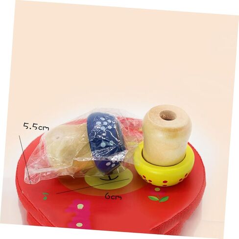 GALPADA Creative Kaleidoscope Mushroom for Educational Developmental with Lens Stimulates Imagination and Exploration Color in Kuwait