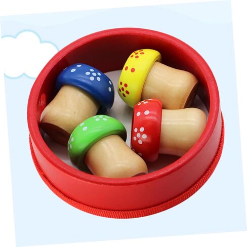 GALPADA Creative Kaleidoscope Mushroom for Educational Developmental with Lens Stimulates Imagination and Exploration Color in Kuwait