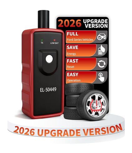 أداة إعادة تعلم Ford TPMS، أداة إعادة ضبط TPMS من FIRSTOOL EL-50449، إعادة ضبط مستشعر ضغط الإطارات لمبرمج مستشعر الإطارات لفورد لينكولن ميركوري، أداة برمجة TPMS متوافقة مع F150 F250 Flex إلخ in Kuwait
