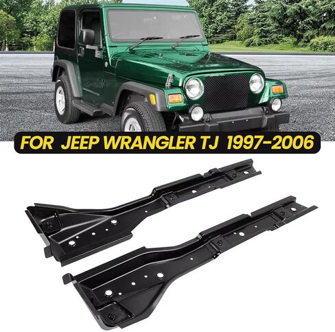 Replacement Torque Box and Body Mount Support Kit (Pair), Compatible with 1997-2006 Jeep Wrangler TJ in Kuwait