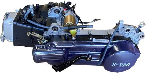 X-PRO 150cc Long Case 4-stroke GY6 Air cooled Moped Scooter Engine with CVT Automatic Transmission, Electric/Kick Start in Kuwait