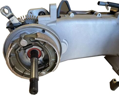 X-PRO 150cc Long Case 4-stroke GY6 Air cooled Moped Scooter Engine with CVT Automatic Transmission, Electric/Kick Start in Kuwait