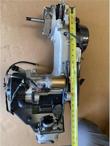X-PRO 150cc Long Case 4-stroke GY6 Air cooled Moped Scooter Engine with CVT Automatic Transmission, Electric/Kick Start in Kuwait
