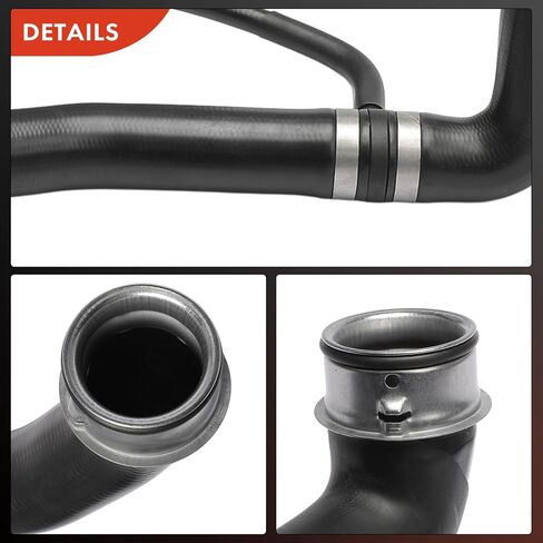 A-Premium Upper Radiator Coolant Hose Compatible with Mercedes-Benz W211 Series S550 2009 2010 2011, 5.5L in Kuwait