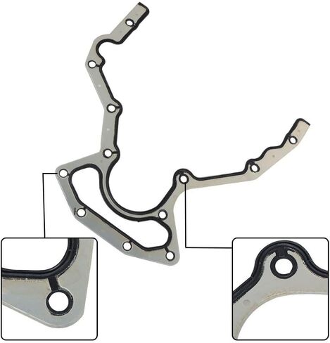 Rear Main Seal Block Cover Gasket Kit Fit For 1999-2013 Chevrolet Silverado 1500 in Kuwait