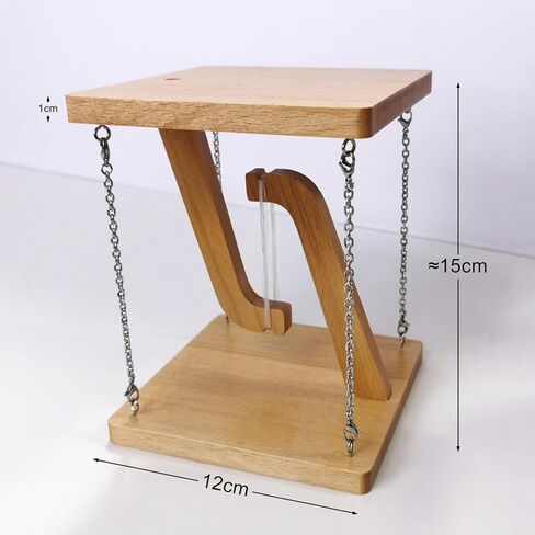 Qianly Tensegrity Tabletop Ornament Tensegrity Shelf Experiment Toy Wooden Structure Speaker Holder Plant Stand Suitable for Kids Children Learning in Kuwait