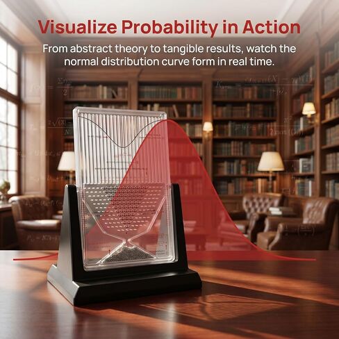 Galton Board Desk,galton Board Probability Demonstration Model with Bell Curve,Physics Lab Teaching Tool, for Physics and Education in Kuwait