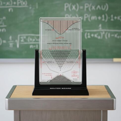Galton Board Desk,galton Board Probability Demonstration Model with Bell Curve,Physics Lab Teaching Tool, for Physics and Education in Kuwait