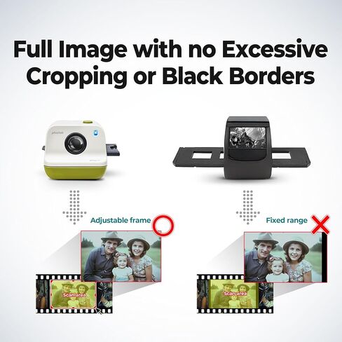 Plustek eFilm V - Slide & Negative Scanners, Quickly Convert 35mm / 110 / APS to Digital - Supports Mac and Windows OS in Kuwait