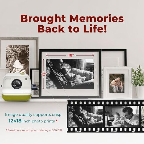 Plustek eFilm V - Slide & Negative Scanners, Quickly Convert 35mm / 110 / APS to Digital - Supports Mac and Windows OS in Kuwait