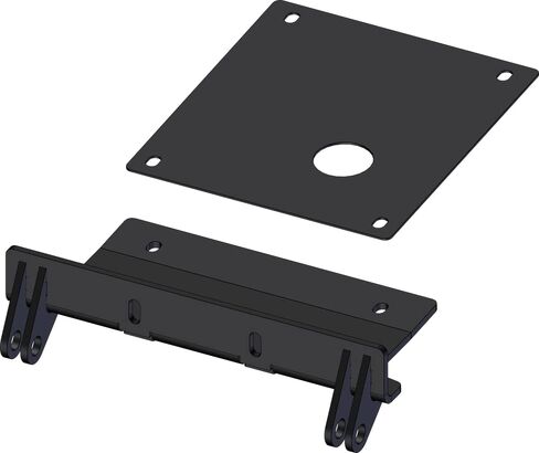 KFI 66" Poly-Pro Snowplow Combo Kit - 66" Poly-Pro Plow + Mount Bracket + Push Tube - Compatible/Replacement for 2020-2022 Yamaha Wolverine X2 (all models) [Side x Side] in Kuwait