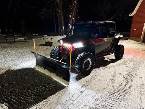 DENALI PLOWS® 72 بوصة HD POLY Snow Plow Kit من MotoAlliance يناسب 2024-2025 Kawasaki Ridge in Kuwait