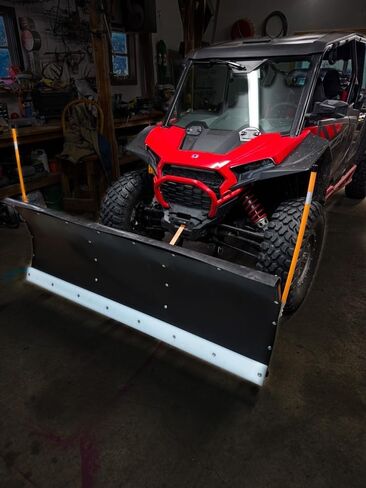 DENALI PLOWS® 72 بوصة HD POLY Snow Plow Kit من MotoAlliance يناسب 2024-2025 Kawasaki Ridge in Kuwait