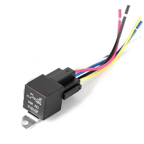1 قطعة مرحل السيارة مقاوم للماء 12 فولت 5Pin 40A مرحل السيارة 12 فولت 5Pin مع مقبس التتابع (1 قطعة) in Kuwait