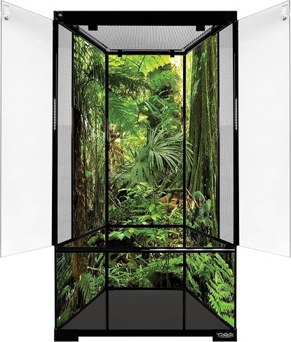 Carolina Custom Cages Terrarium, Tall Extra-Long 48Lx18Dx24H, Easy Assembly in Kuwait