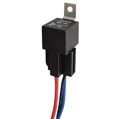 JD1912 Car Relay Harness 12V 40A 4 Pin SPST 12AWG Harness Sockets with Built-in Diode for Automotive Truck Van Motorcycle Boat in Kuwait