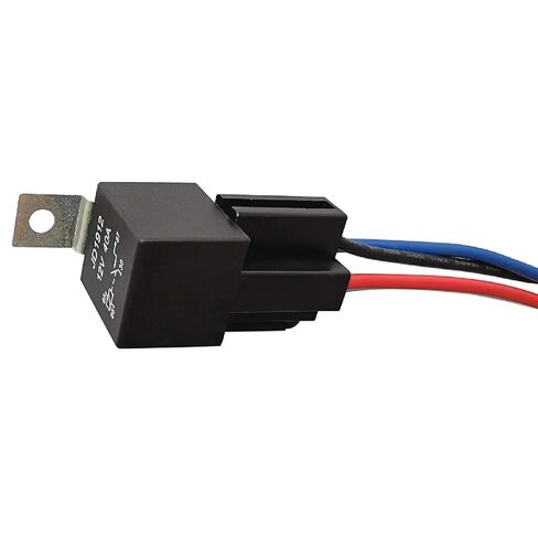JD1912 Car Relay Harness 12V 40A 4 Pin SPST 12AWG Harness Sockets with Built-in Diode for Automotive Truck Van Motorcycle Boat in Kuwait
