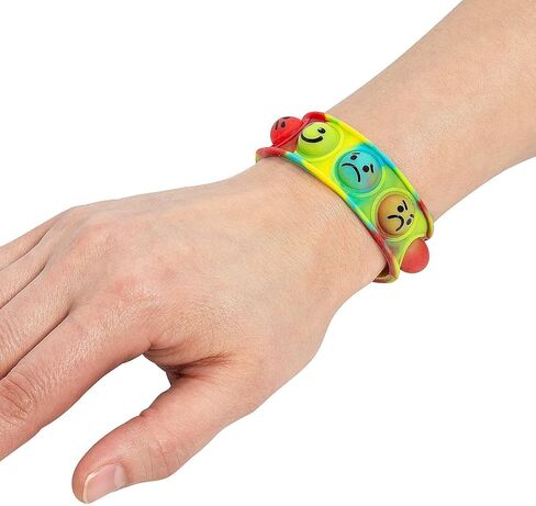 Fun Express Social Emotional Learning Bracelets on Card - 24 Pc in Kuwait