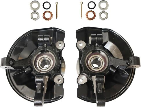 698411 698410 Front Steering Knuckles and Wheel Bearing Hub Assembly for Dodge Caliber 2007-2012, for Jeep Compass 2007-2017,for Patriot 2007-2017,Left Driver and Right Passenger Side in Kuwait