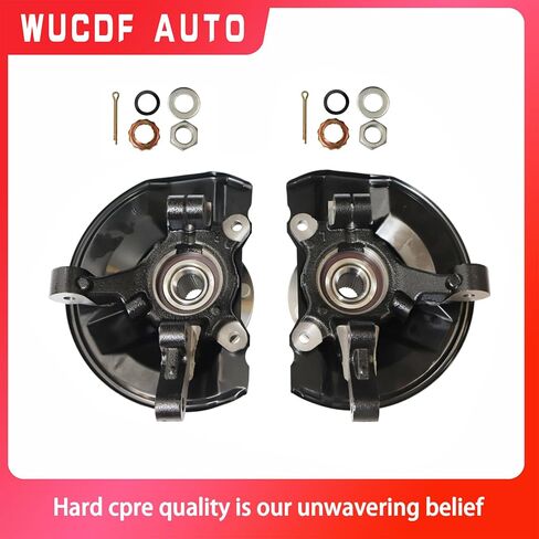 698411 698410 Front Steering Knuckles and Wheel Bearing Hub Assembly for Dodge Caliber 2007-2012, for Jeep Compass 2007-2017,for Patriot 2007-2017,Left Driver and Right Passenger Side in Kuwait
