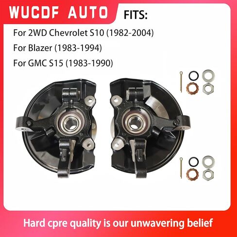 698411 698410 Front Steering Knuckles and Wheel Bearing Hub Assembly for Dodge Caliber 2007-2012, for Jeep Compass 2007-2017,for Patriot 2007-2017,Left Driver and Right Passenger Side in Kuwait
