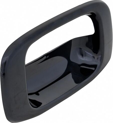 HEADLIGHTSDEPOT إطار مقبض الباب الخلفي متوافق مع شيفروليه سيلفرادو 1500 - أسود/طلاء مطابق - GM1916109 in Kuwait