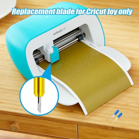 2 Pack Replacement Cutting Blades for Cricut Joy/2/Xtra, Vinyl Fabric Carbide Standard Blade Cut a Wide Variety of Materials in Kuwait