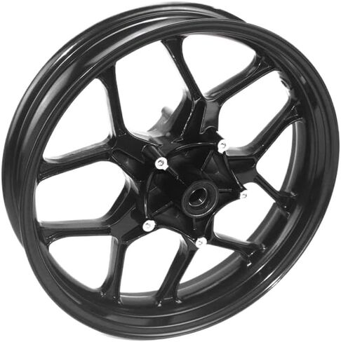Front Wheel Rim Compatible With R1 R1M R1S 2015 2016 2017 2018 2019 2020 2021 2022 2023(Front -Wheel-Black) in Saudi Arabia