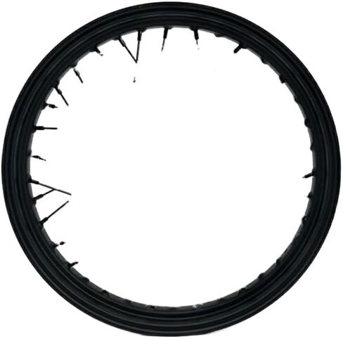 Rear Motorcycle Wheel With Stainless Steel Spokes Compatible With Mutt Motorcycle MPT-0133 in Kuwait