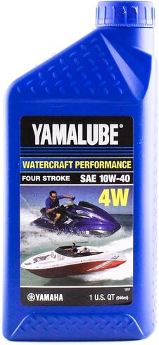 Yamaha Yamalube 10W-40 Mineral 4W WaterCraft Hi-Performance Engine Oil- 1 Gallon, #LUB-10W40-WV-04 in Saudi Arabia
