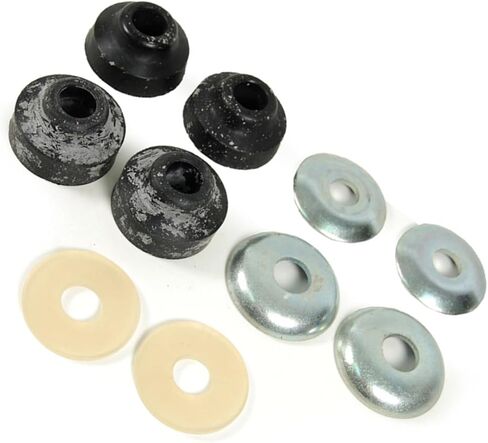 Suspension Strut Rod Bushing Kit Front 1 x for Dodge B3500 1995 1996 1997 1998 Replacement 3898817, 3898974, 52038364 in Kuwait