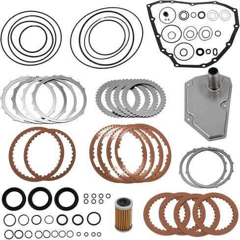 JF015E Transmission Master Rebuild Kit Compatible with March 1.2L 2010-2015, Spark 1.0L 2013-2015, NV200 1.5L 2013-2015 Replace RE0F11A in Kuwait